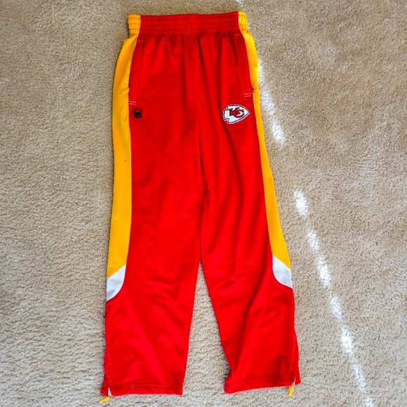NFL Other - NFL Team Apparel Kansas City Chiefs Track Pants, YOUTH SIZE LARGE